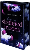 Buchcover und Innenansicht für das Buch: Beyond Shattered Moons