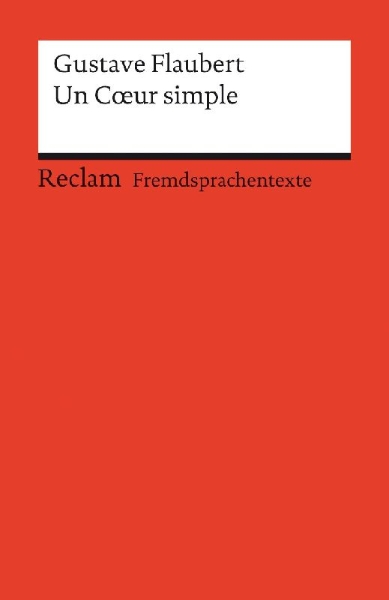 Buchcover und Innenansicht für das Buch: Un Coeur simple