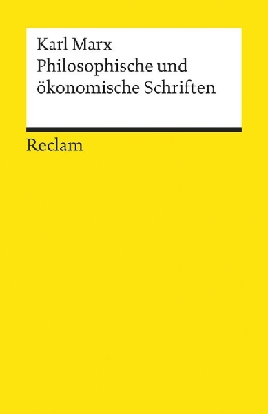 Buchcover und Innenansicht für das Buch: Philosophische und ökonomische Schriften