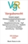 Buchcover und Innenansicht für das Buch: Vergaberecht. VgR