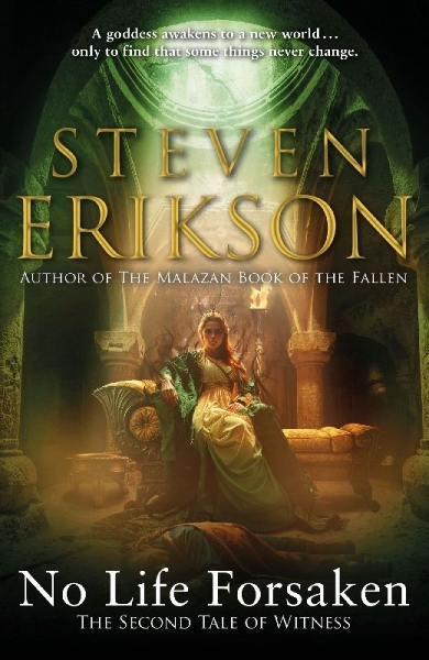 Buchcover und Innenansicht für das Buch: No Life Forsaken