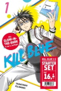 Buchcover und Innenansicht für das Buch: Kill Blue Starterset: Band 1-2