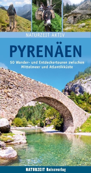 Buchcover und Innenansicht für das Buch: Naturzeit aktiv: Pyrenäen
