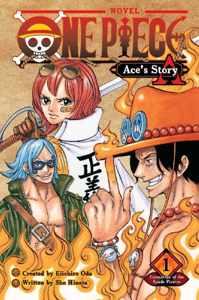 Buchcover und Innenansicht für das Buch: One Piece: Ace's Story, Vol. 1