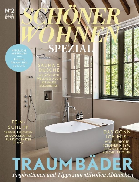 Buchcover und Innenansicht für das Buch: Schöner Wohnen Spezial Nr.2/2025