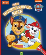Buchcover und Innenansicht für das Buch: PAW Patrol Mein Taschenlampenbuch
