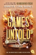 Buchcover und Innenansicht für das Buch: Games Untold - Die The-Inheritance-Games-Geschichten