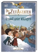 Buchcover und Innenansicht für das Buch: Die Zeit-Agenten 7. Krawall unter Wikingern
