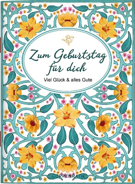 Buchcover und Innenansicht für das Buch: Zum Geburtstag für dich