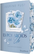 Buchcover und Innenansicht für das Buch: 13 Polaroids of Us - Based on Tascha's Story