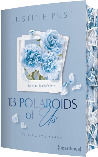 Buchcover und Innenansicht für das Buch: 13 Polaroids of Us - Based on Tascha's Story
