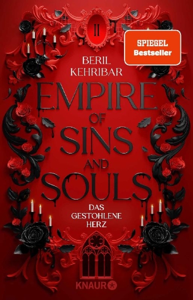 Buchcover und Innenansicht für das Buch: Empire of Sins and Souls 2 - Das gestohlene Herz