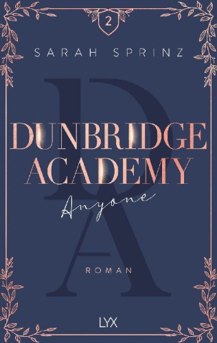 Buchcover und Innenansicht für das Buch: Dunbridge Academy - Anyone