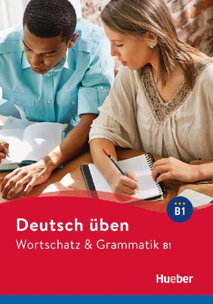 Buchcover und Innenansicht für das Buch: Deutsch üben Wortschatz & Grammatik B1