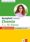 Buchcover und Innenansicht für das Buch: KomplettTrainer Gymnasium Chemie 7.-10. Klasse