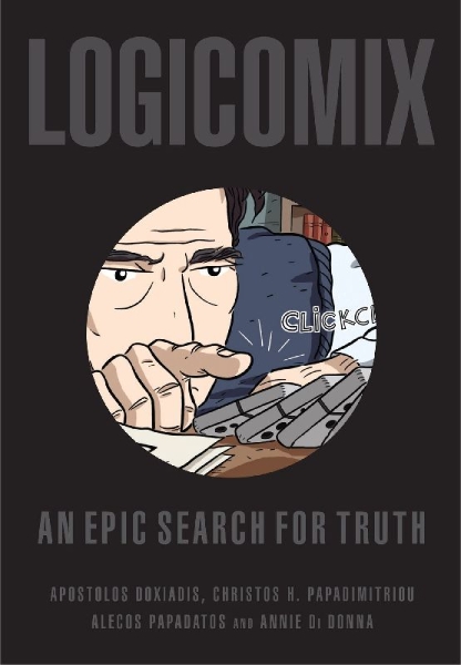 Buchcover und Innenansicht für das Buch: Logicomix