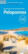 Buchcover und Innenansicht für das Buch: Entdeckertouren mit dem Wohnmobil Peloponnes