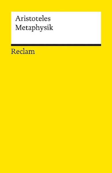 Buchcover und Innenansicht für das Buch: Metaphysik. Schriften zur Ersten Philosophie