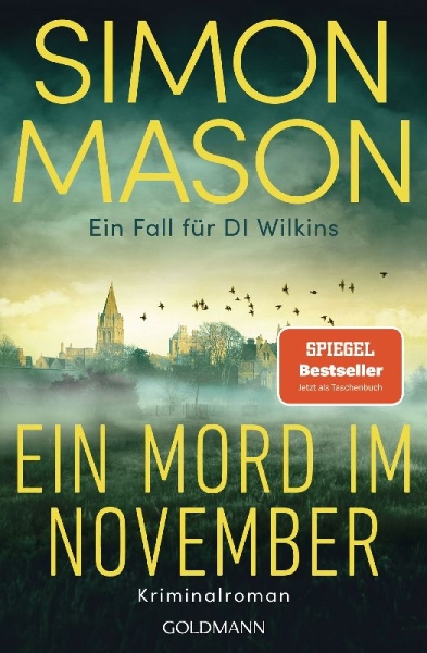 Buchcover und Innenansicht für das Buch: A Killing in November