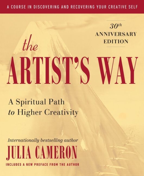 Buchcover und Innenansicht für das Buch: The Artist's Way