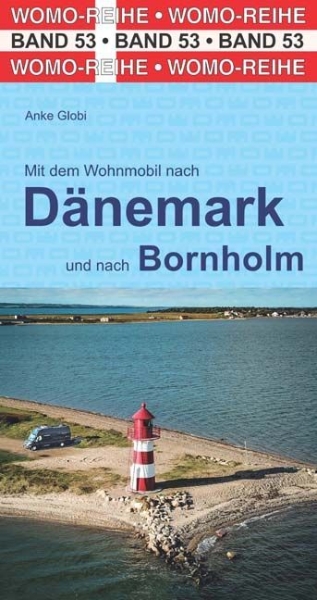 Buchcover und Innenansicht für das Buch: Mit dem Wohnmobil nach Dänemark