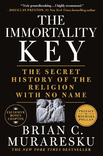 Buchcover und Innenansicht für das Buch: The Immortality Key