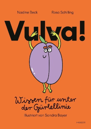 Buchcover und Innenansicht für das Buch: Vulva!