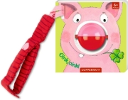 Buchcover und Innenansicht für das Buch: Mein erstes Kugel-Buggybuch: Oink, oink!
