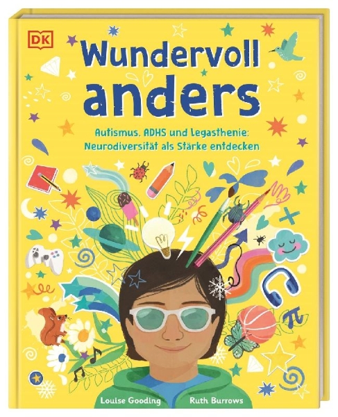 Buchcover und Innenansicht für das Buch: Wundervoll anders