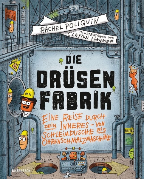 Buchcover und Innenansicht für das Buch: The Gland Factory