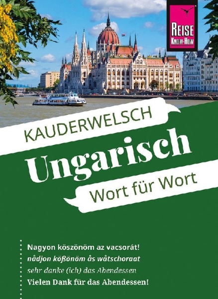 Buchcover und Innenansicht für das Buch: Reise Know-How Sprachführer  Ungarisch - Wort für Wort