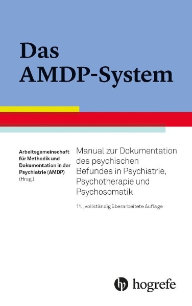 Buchcover und Innenansicht für das Buch: Das AMDP-System