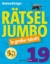 Buchcover und Innenansicht für das Buch: Rätseljumbo in großer Schrift 19
