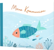 Buchcover und Innenansicht für das Buch: Meine Kommunion