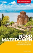 Buchcover und Innenansicht für das Buch: TRESCHER Reiseführer Nordmazedonien