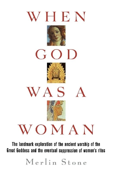 Buchcover und Innenansicht für das Buch: When God Was A Woman