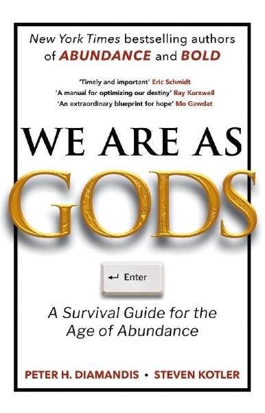 Buchcover und Innenansicht für das Buch: We Are As Gods