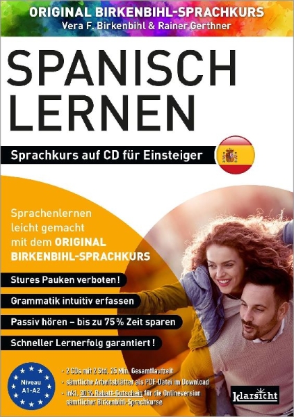 Buchcover und Innenansicht für das Buch: Spanisch lernen für Einsteiger 1+2 (ORIGINAL BIRKENBIHL)