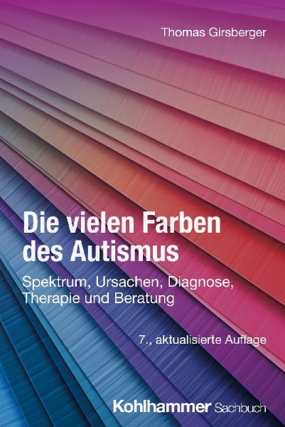 Buchcover und Innenansicht für das Buch: Die vielen Farben des Autismus