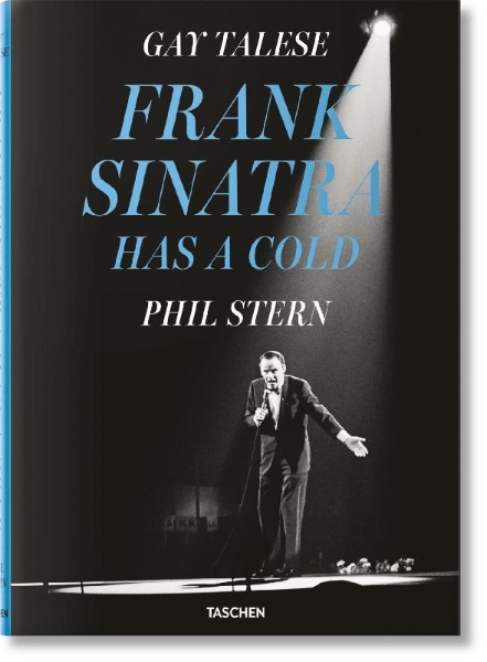 Buchcover und Innenansicht für das Buch: Gay Talese. Phil Stern. Frank Sinatra Has a Cold