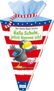 Buchcover und Innenansicht für das Buch: Der kleine Rabe Socke: Hallo Schule, jetzt komme ich!