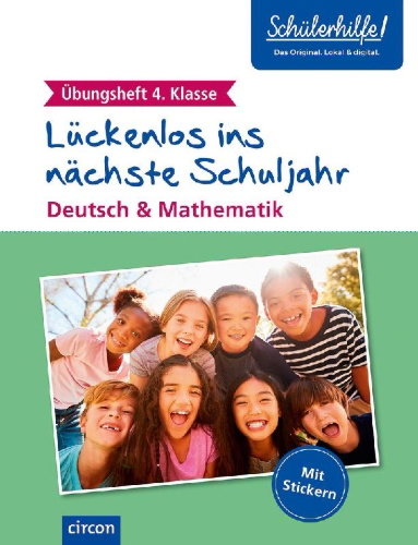 Buchcover und Innenansicht für das Buch: Übungsheft 4. Klasse - Deutsch & Mathematik