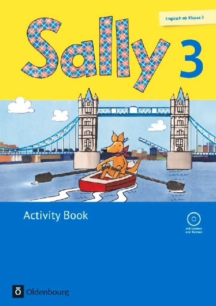 Buchcover und Innenansicht für das Buch: Sally 3. Schuljahr. Activity Book mit Audio-CD. Allgemeine Ausgabe (Neubearbeitung) - Englisch ab Klasse 3