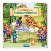 Buchcover und Innenansicht für das Buch: Trötsch Pappenbuch Puzzlebuch Schneewittchen