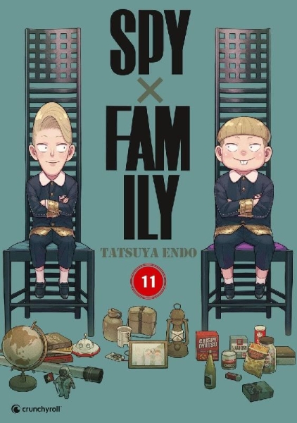 Buchcover und Innenansicht für das Buch: Spy x Family - Band 11