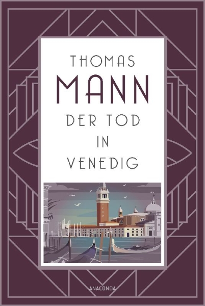 Buchcover und Innenansicht für das Buch: Der Tod in Venedig