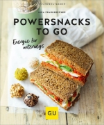 Buchcover und Innenansicht für das Buch: Powersnacks to go