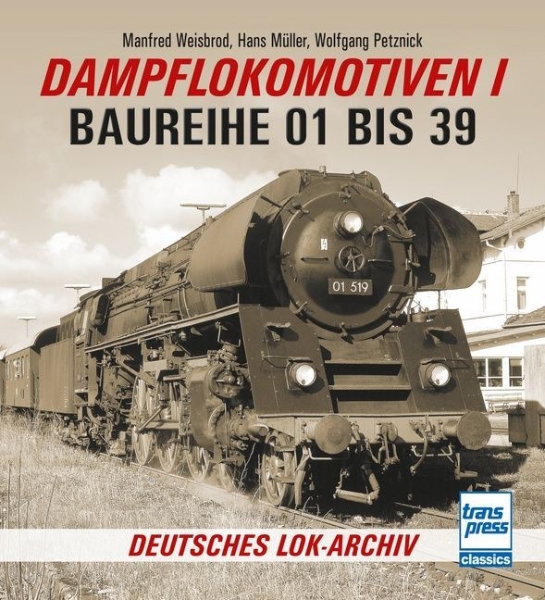 Buchcover und Innenansicht für das Buch: Dampflokomotiven I