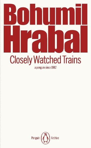 Buchcover und Innenansicht für das Buch: Closely Watched Trains
