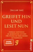 Buchcover und Innenansicht für das Buch: Greifet hin und leset nun